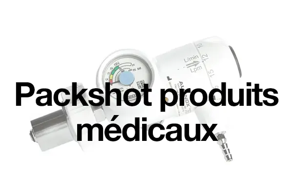 Packshot produits médicaux